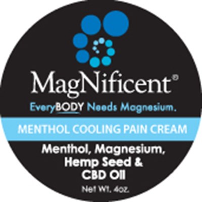 Cooling Top Label (Magnificent Round Cooling Cbd (2))